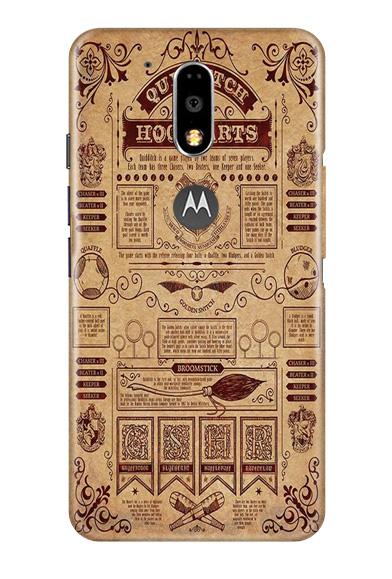 Hogwarts Mobile Back Case for Moto G4 Plus (Design - 304) Hogwarts Mobile Back Case for Moto G4 Plus (Design - 304)