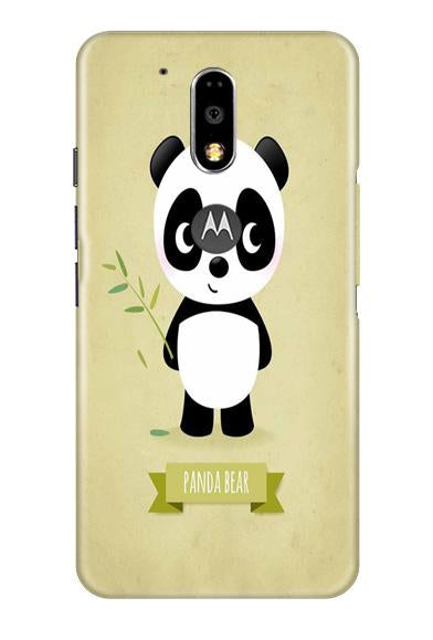 Panda Bear Mobile Back Case for Moto G4 Plus (Design - 317) Panda Bear Mobile Back Case for Moto G4 Plus (Design - 317)
