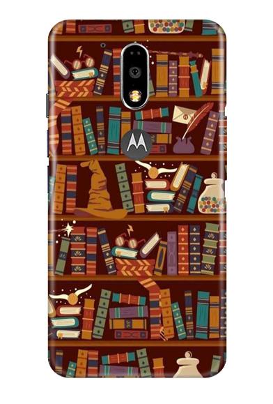Book Shelf Mobile Back Case for Moto G4 Plus (Design - 390) Book Shelf Mobile Back Case for Moto G4 Plus (Design - 390)