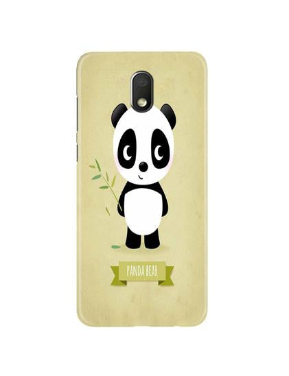 Panda Bear Mobile Back Case for Moto G4 Play (Design - 317) Panda Bear Mobile Back Case for Moto G4 Play (Design - 317)