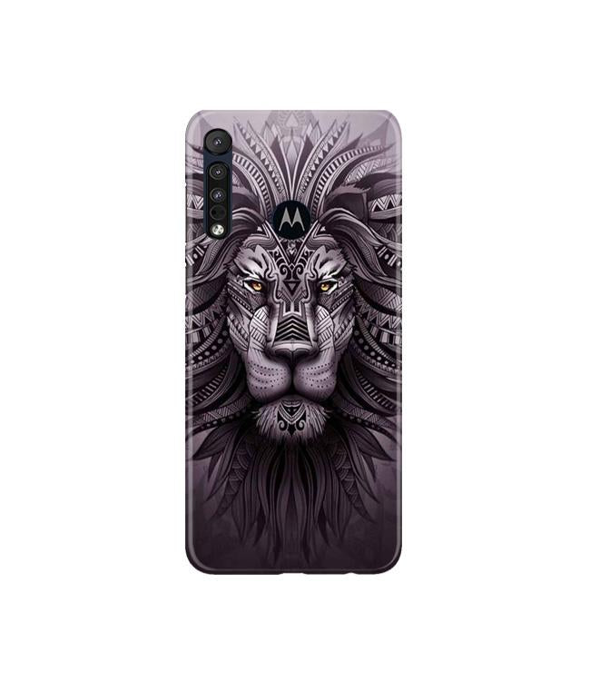 Lion Mobile Back Case for Moto G8 Plus (Design - 315) Lion Mobile Back Case for Moto G8 Plus (Design - 315)