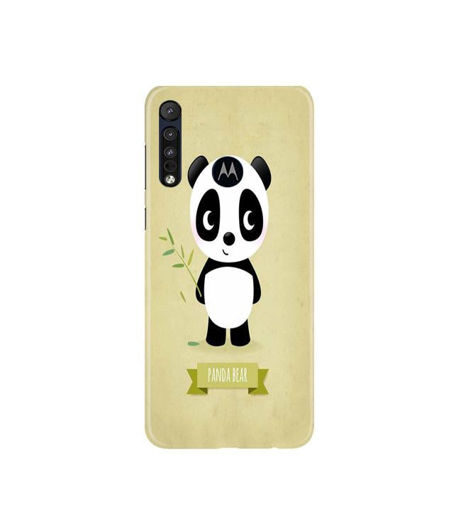 Panda Bear Mobile Back Case for Moto G8 Plus (Design - 317) Panda Bear Mobile Back Case for Moto G8 Plus (Design - 317)