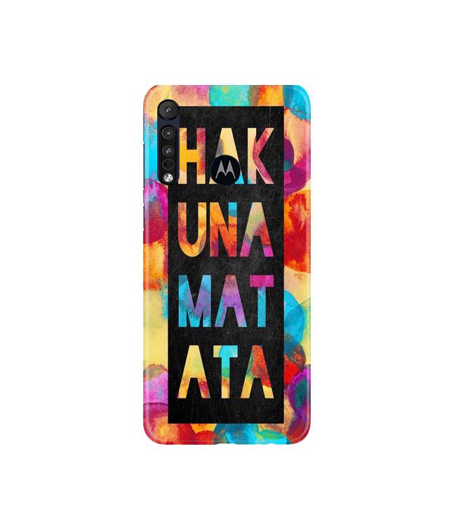 Hakuna Matata Mobile Back Case for Moto G8 Plus (Design - 323) Hakuna Matata Mobile Back Case for Moto G8 Plus (Design - 323)