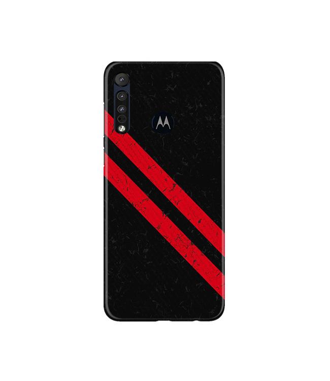 Black Red Pattern Mobile Back Case for Moto G8 Plus (Design - 373) Black Red Pattern Mobile Back Case for Moto G8 Plus (Design - 373)