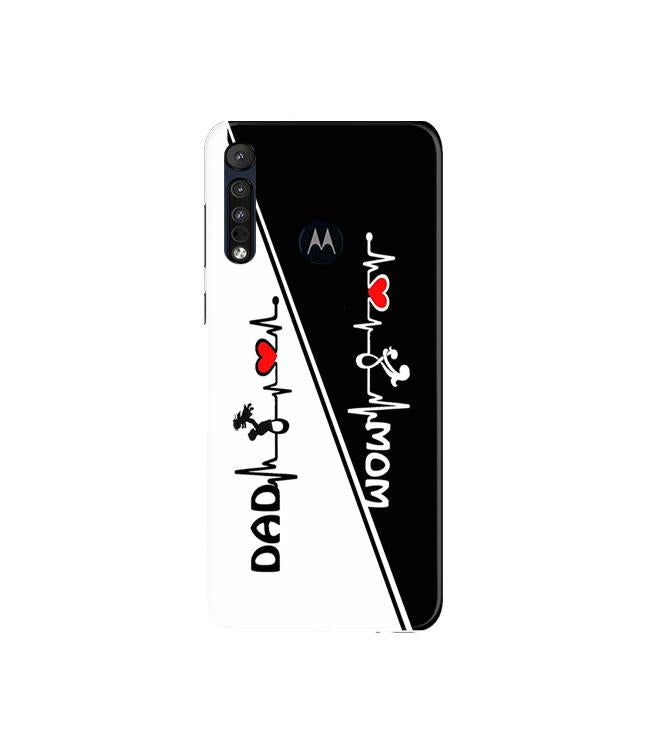 Love Mom Dad Mobile Back Case for Moto G8 Plus (Design - 385) Love Mom Dad Mobile Back Case for Moto G8 Plus (Design - 385)