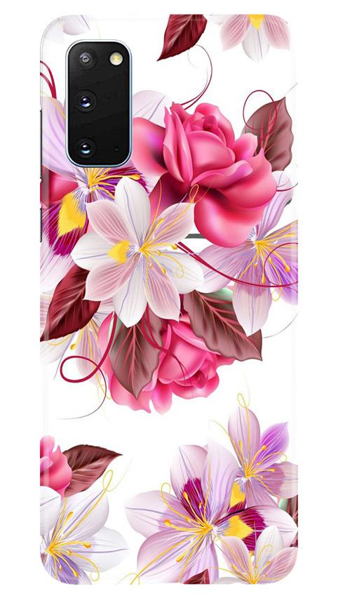 Beautiful flowers Mobile Back Case for Samsung Galaxy S20 (Design - 23) Beautiful flowers Case for Samsung Galaxy S20