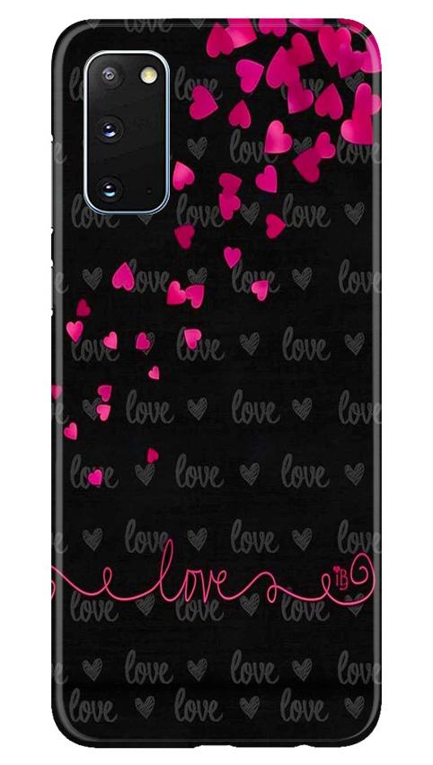 Love in Air Mobile Back Case for Samsung Galaxy S20 (Design - 89) Love in Air Case for Samsung Galaxy S20