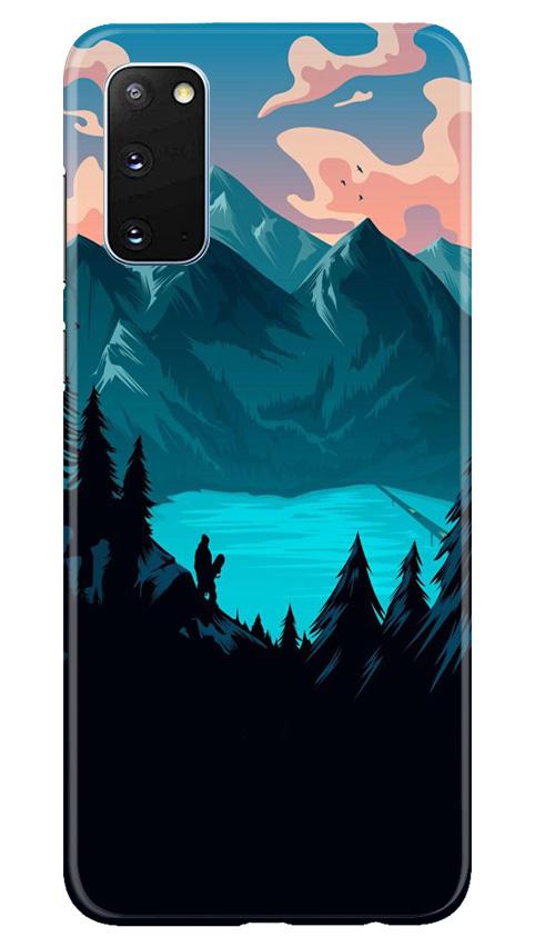 Mountains Mobile Back Case for Samsung Galaxy S20 (Design - 186) Mountains Case for Samsung Galaxy S20 (Design - 186)