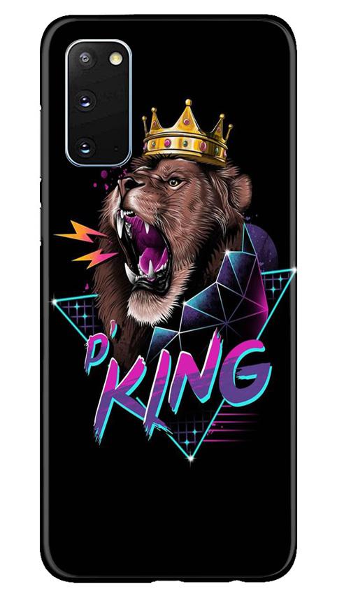 Lion King Mobile Back Case for Samsung Galaxy S20 (Design - 219) Lion King Case for Samsung Galaxy S20 (Design No. 219)