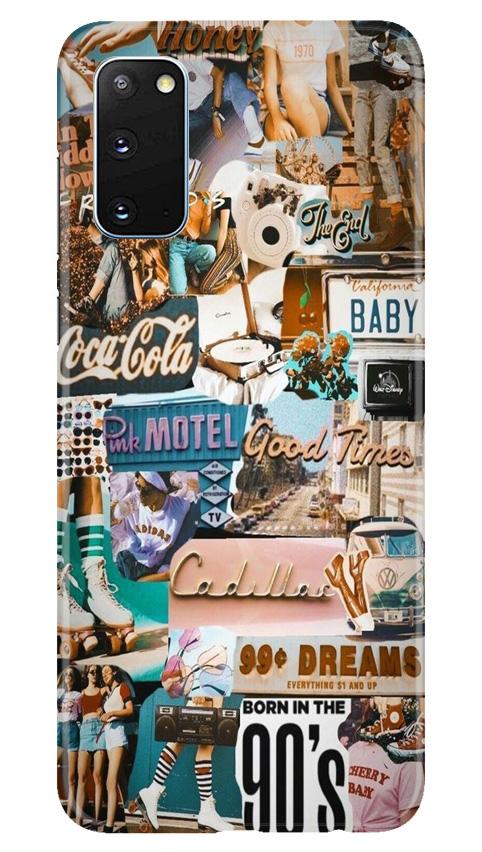 Vintage Design Mobile Back Case for Samsung Galaxy S20 (Design - 284) Vintage Design Case for Samsung Galaxy S20 (Design No. 284)
