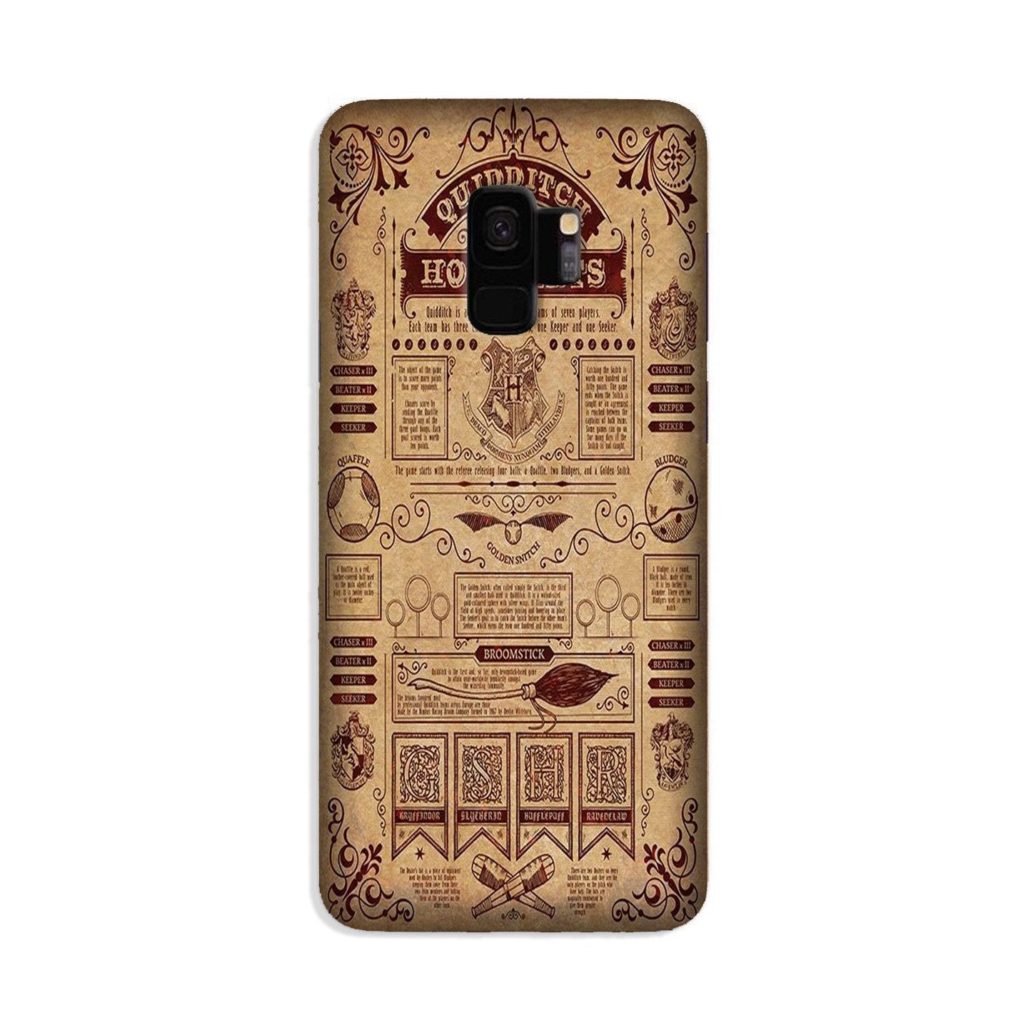 Hogwarts Mobile Back Case for Galaxy S9 (Design - 304) Hogwarts Mobile Back Case for Galaxy S9 (Design - 304)
