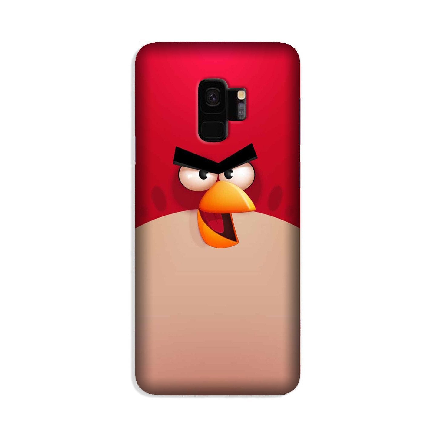Angry Bird Red Mobile Back Case for Galaxy S9 (Design - 325) Angry Bird Red Mobile Back Case for Galaxy S9 (Design - 325)