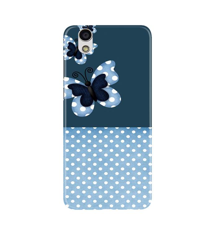 White dots Butterfly Mobile Back Case for Gionee F103 (Design - 31) White dots Butterfly Case for Gionee F103