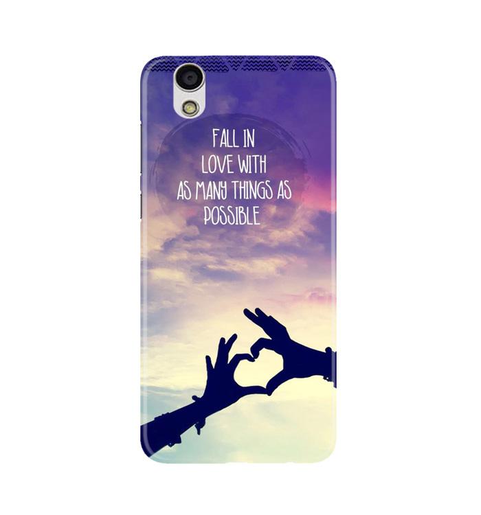 Fall in love Mobile Back Case for Gionee F103 (Design - 50) Fall in love Case for Gionee F103