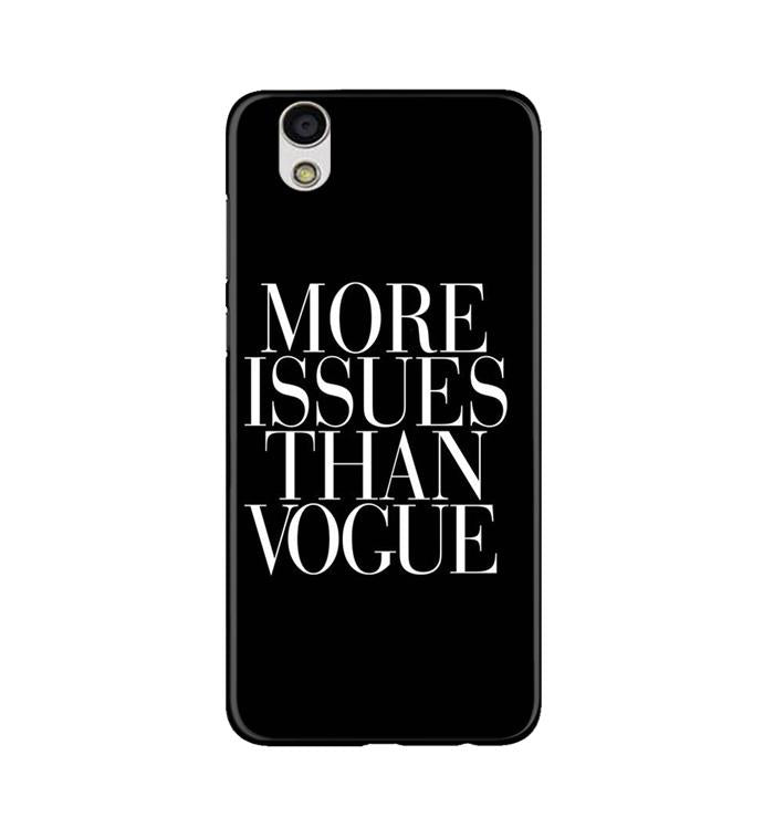 More Issues than Vague Mobile Back Case for Gionee F103 (Design - 74) More Issues than Vague Case for Gionee F103