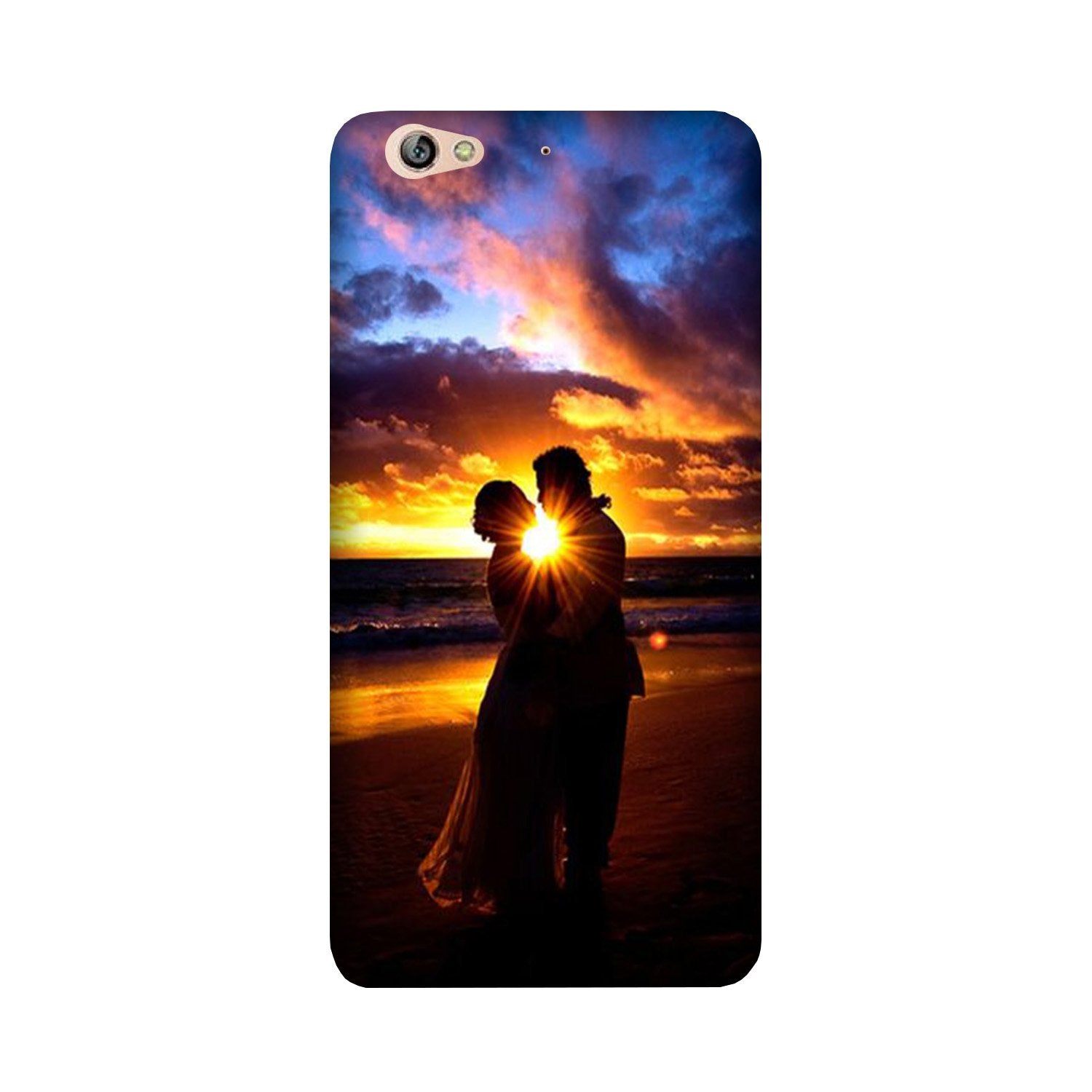 Couple Sea shore Mobile Back Case for Gionee S6 (Design - 13) Couple Sea shore Case for Gionee S6