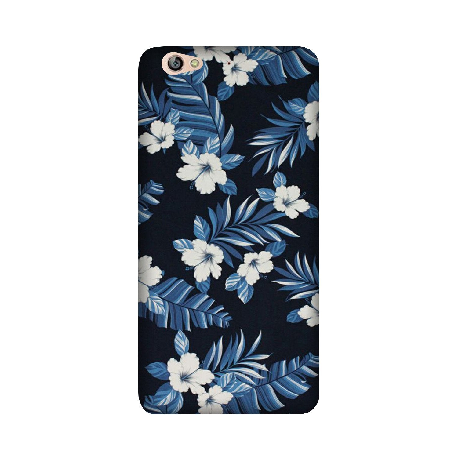 White flowers Blue Background2 Mobile Back Case for Gionee S6 (Design - 15) White flowers Blue Background2 Case for Gionee S6