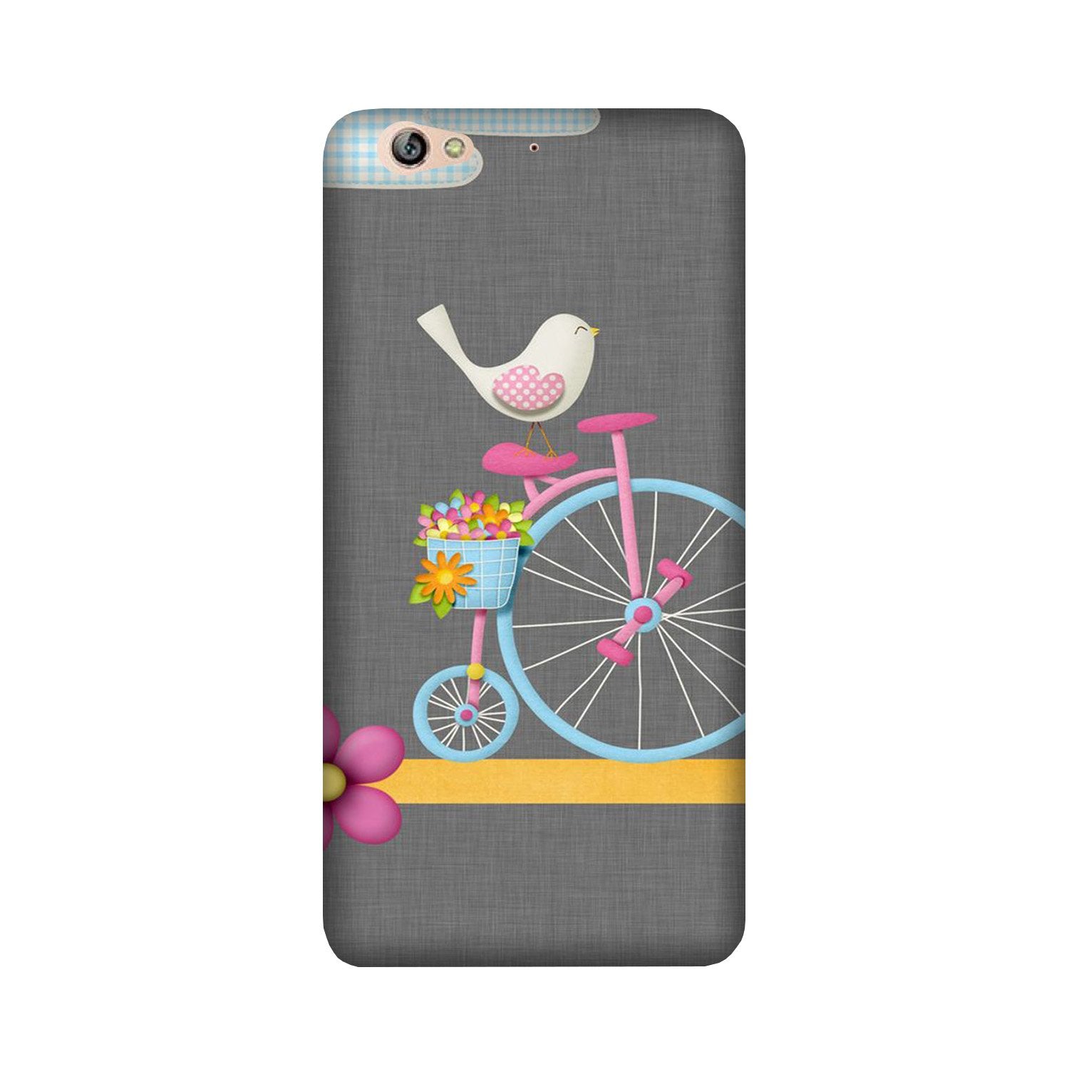 Sparron with cycle Mobile Back Case for Gionee S6 (Design - 34) Sparron with cycle Case for Gionee S6