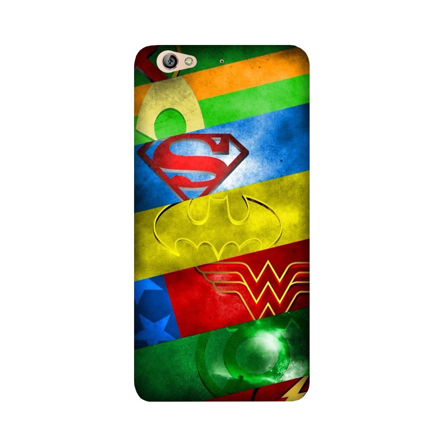 Superheros Logo Mobile Back Case for Gionee S6 (Design - 251) Superheros Logo Case for Gionee S6 (Design No. 251)