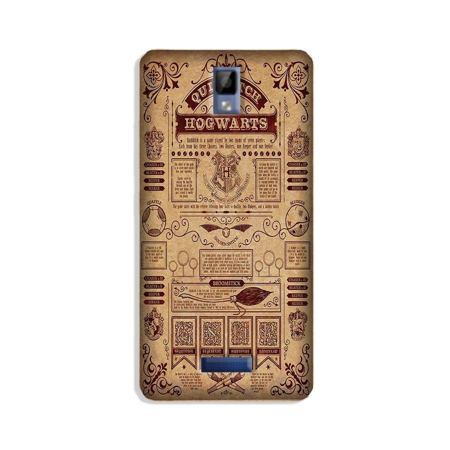 Hogwarts Mobile Back Case for Gionee P7 (Design - 304) Hogwarts Mobile Back Case for Gionee P7 (Design - 304)