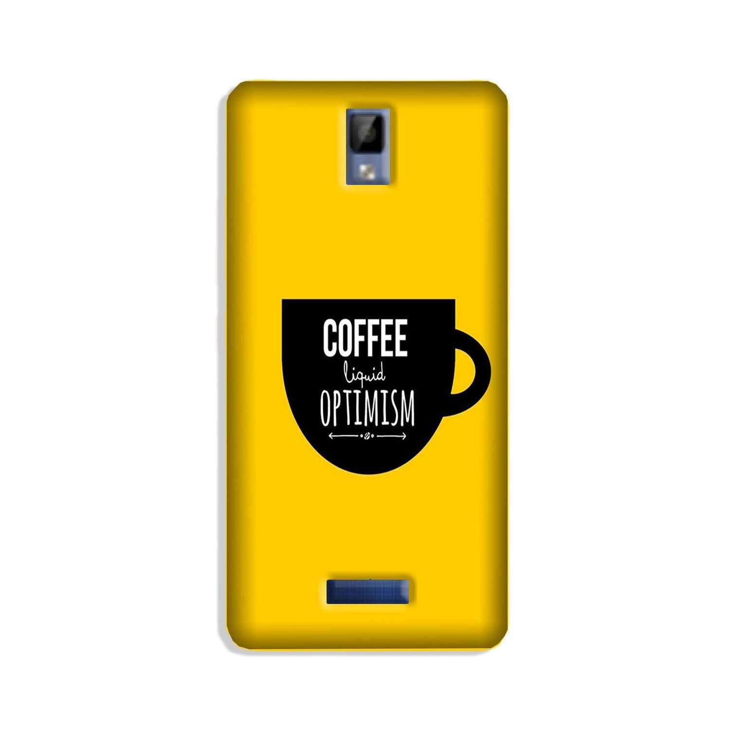 Coffee Optimism Mobile Back Case for Gionee P7 (Design - 353) Coffee Optimism Mobile Back Case for Gionee P7 (Design - 353)