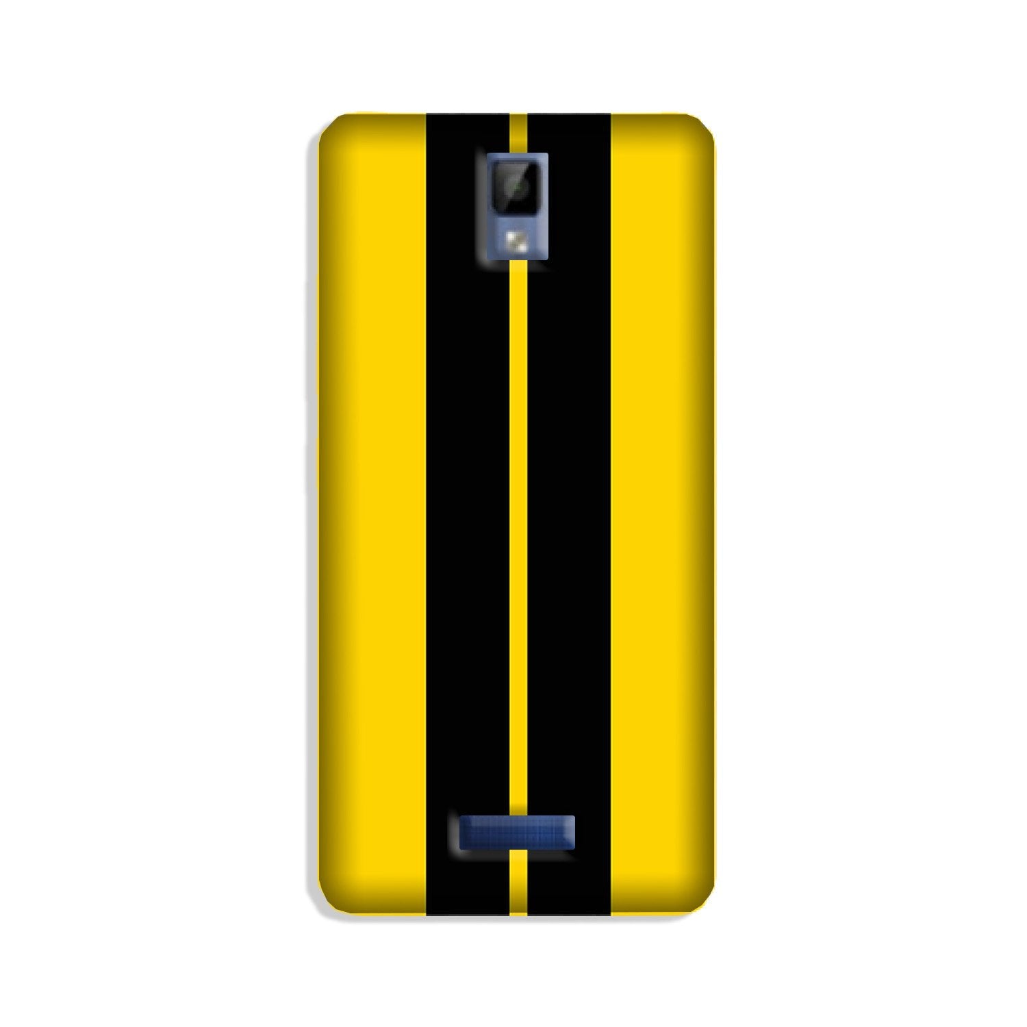 Black Yellow Pattern Mobile Back Case for Gionee P7 (Design - 377) Black Yellow Pattern Mobile Back Case for Gionee P7 (Design - 377)