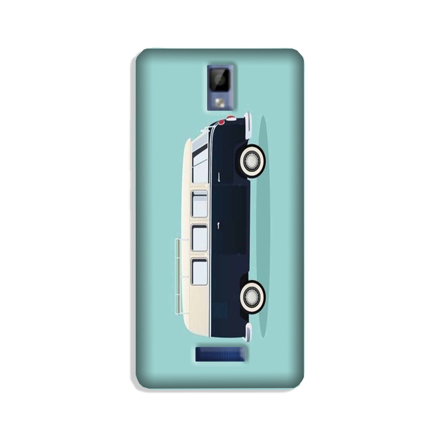 Travel Bus Mobile Back Case for Gionee P7 (Design - 379) Travel Bus Mobile Back Case for Gionee P7 (Design - 379)