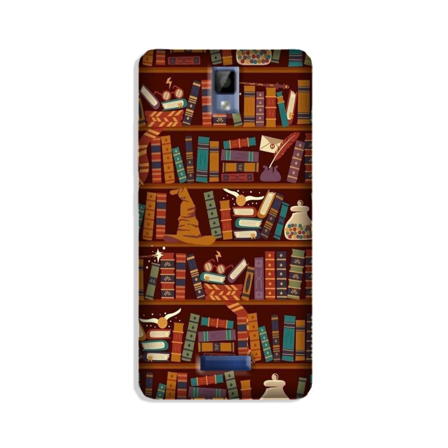 Book Shelf Mobile Back Case for Gionee P7 (Design - 390) Book Shelf Mobile Back Case for Gionee P7 (Design - 390)