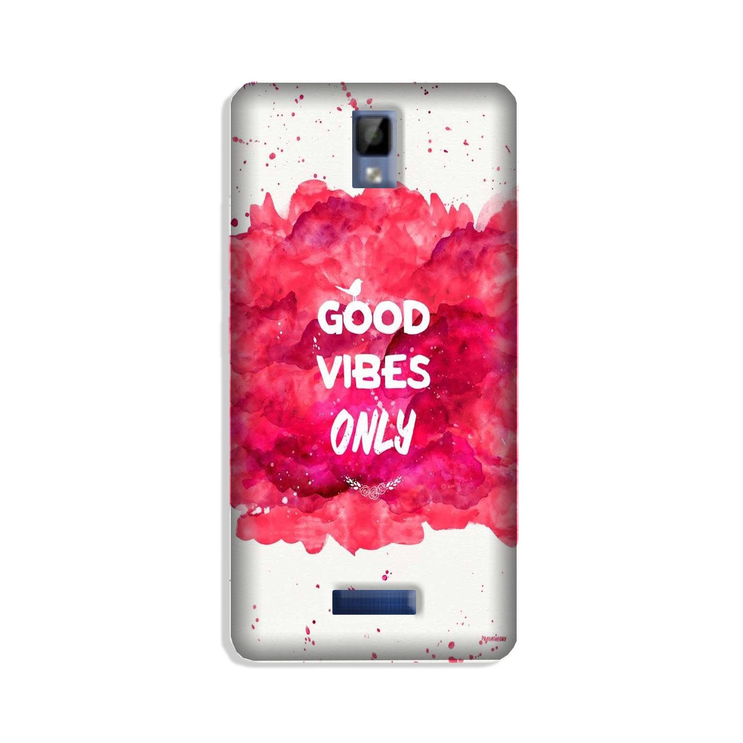 Good Vibes Only Mobile Back Case for Gionee P7 (Design - 393) Good Vibes Only Mobile Back Case for Gionee P7 (Design - 393)