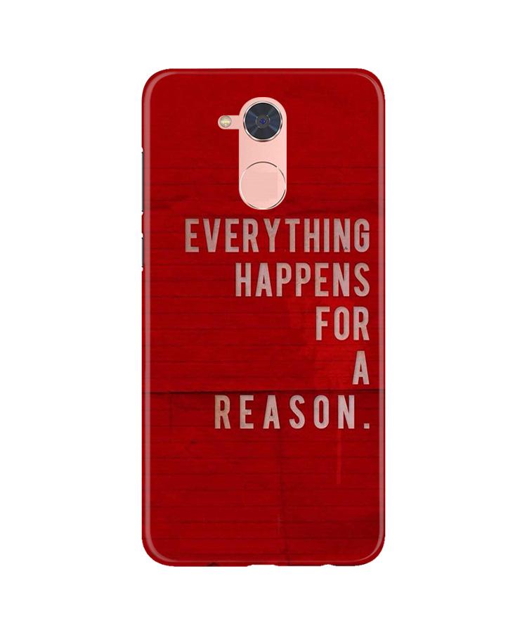 Everything Happens Reason Mobile Back Case for Gionee S6 Pro (Design - 378) Everything Happens Reason Mobile Back Case for Gionee S6 Pro (Design - 378)