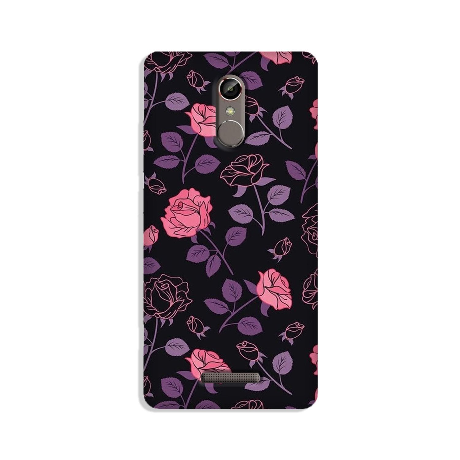 Rose Pattern Mobile Back Case for Gionee S6s (Design - 2) Rose Pattern Case for Gionee S6s