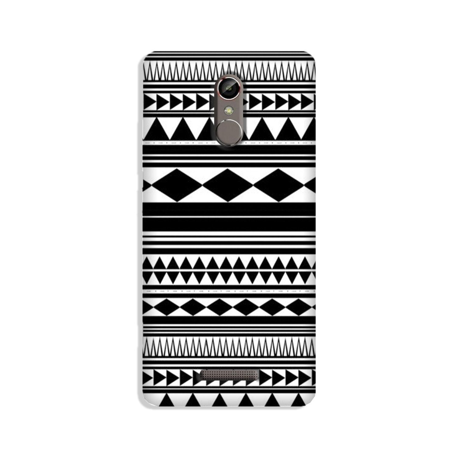 Black white Pattern Mobile Back Case for Gionee S6s (Design - 5) Black white Pattern Case for Gionee S6s