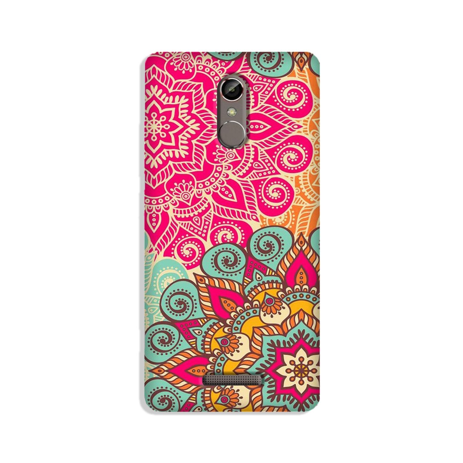 Rangoli art Mobile Back Case for Gionee S6s (Design - 6) Rangoli art Case for Gionee S6s