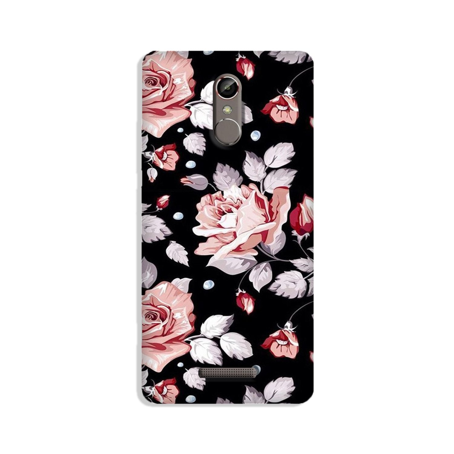 Pink rose Mobile Back Case for Gionee S6s (Design - 12) Pink rose Case for Gionee S6s