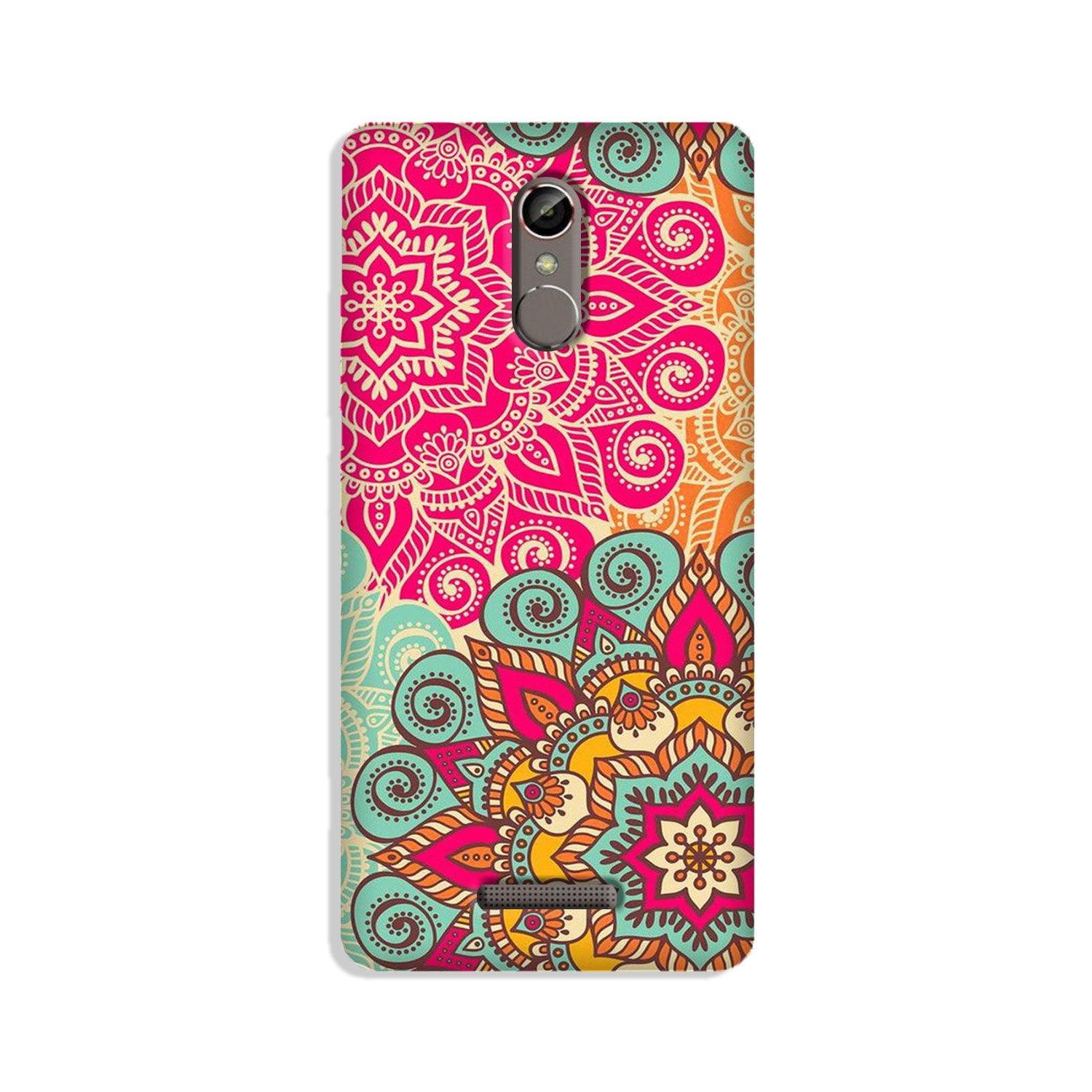 Rangoli art2 Mobile Back Case for Gionee S6s (Design - 29) Rangoli art2 Case for Gionee S6s