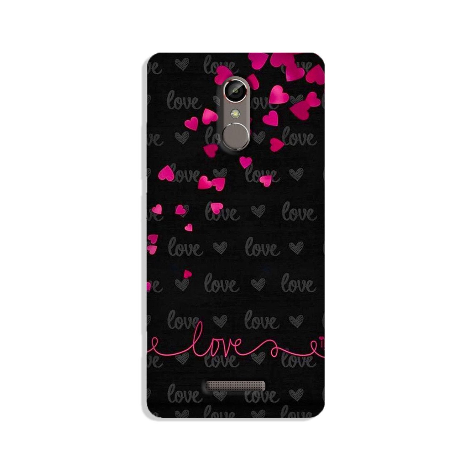 Love in Air Mobile Back Case for Gionee S6s (Design - 89) Love in Air Case for Gionee S6s