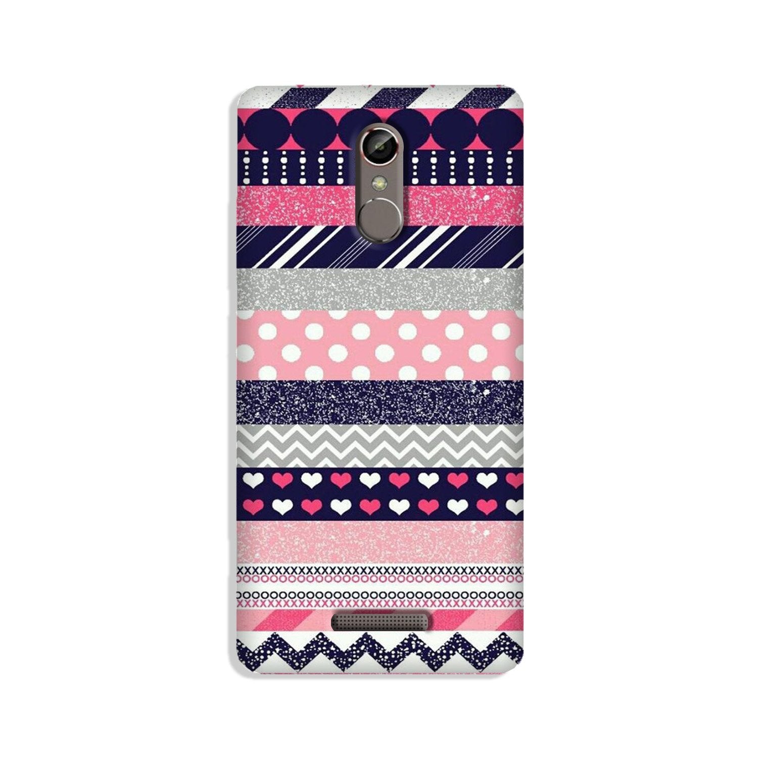 Pattern3 Mobile Back Case for Gionee S6s (Design - 90) Pattern3 Case for Gionee S6s