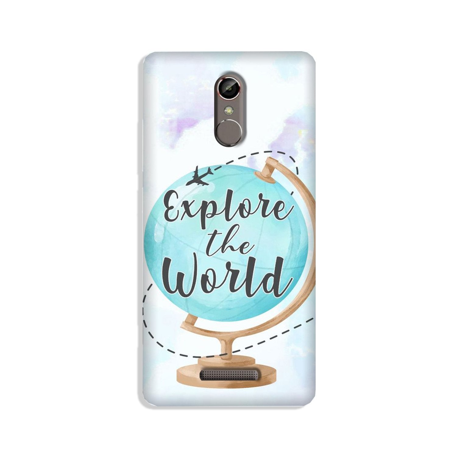 Explore the World Mobile Back Case for Gionee S6s (Design - 207) Explore the World Case for Gionee S6s (Design No. 207)