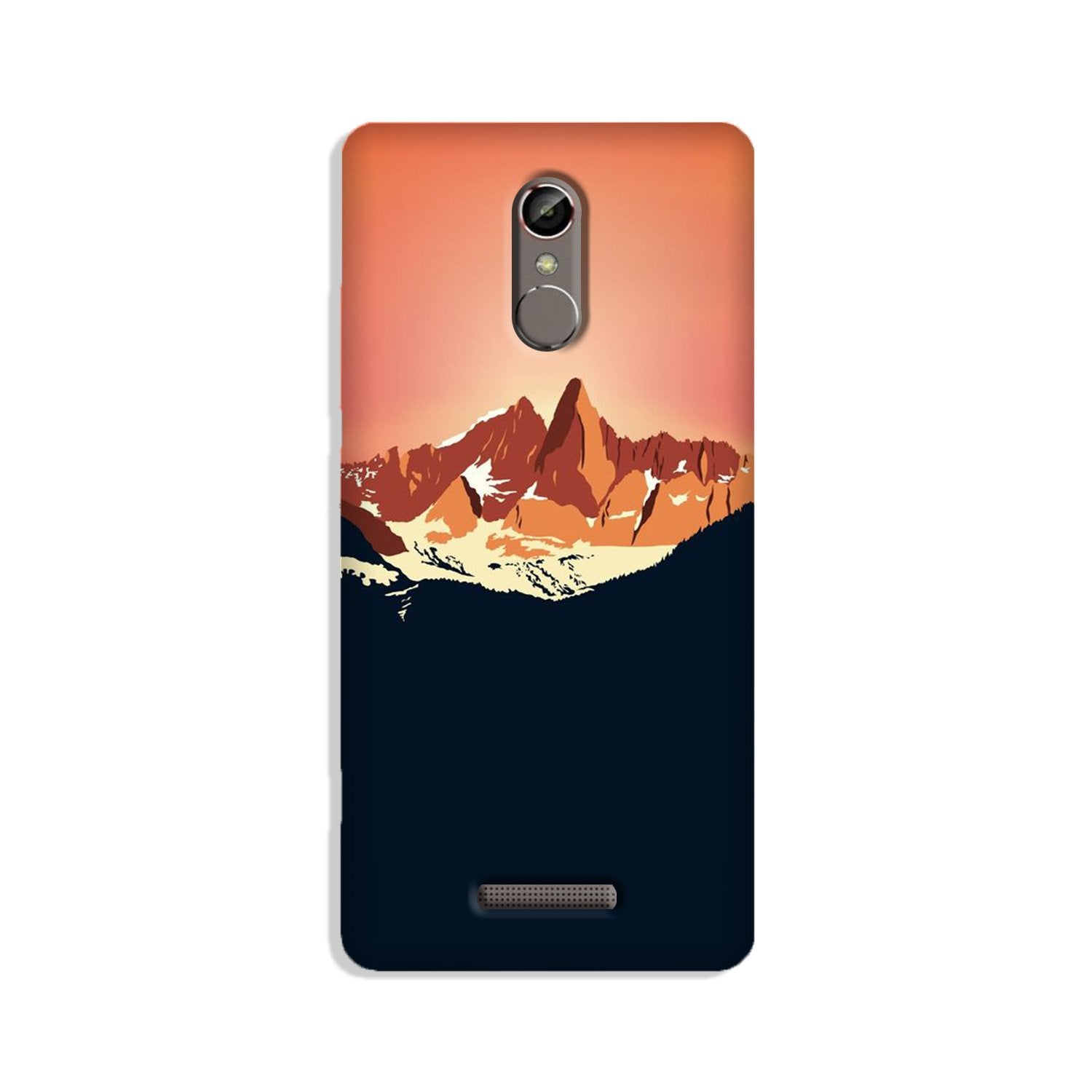 Mountains Mobile Back Case for Gionee S6s (Design - 227) Mountains Case for Gionee S6s (Design No. 227)