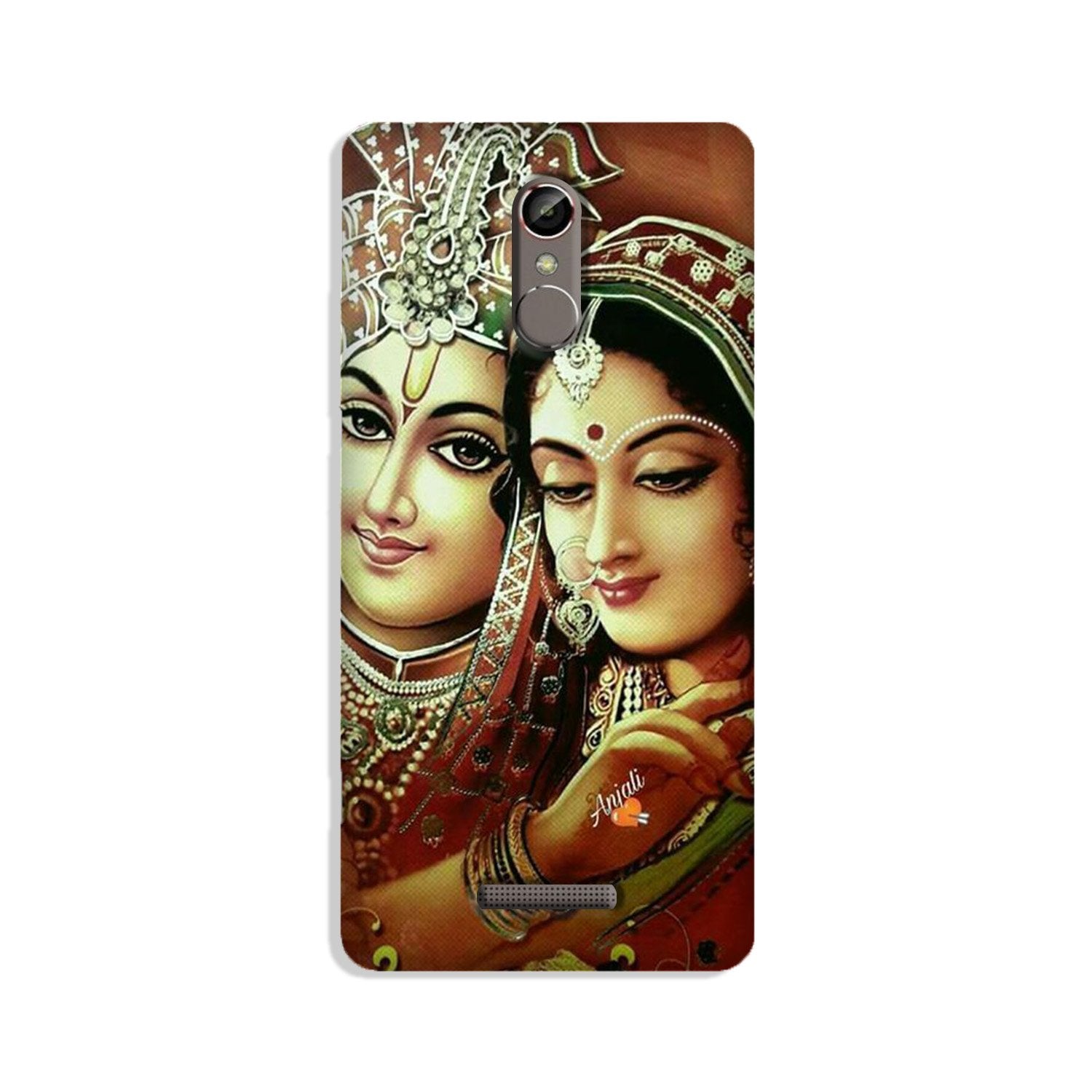 Radha Krishna Mobile Back Case for Gionee S6s (Design - 289) Radha Krishna Case for Gionee S6s (Design No. 289)