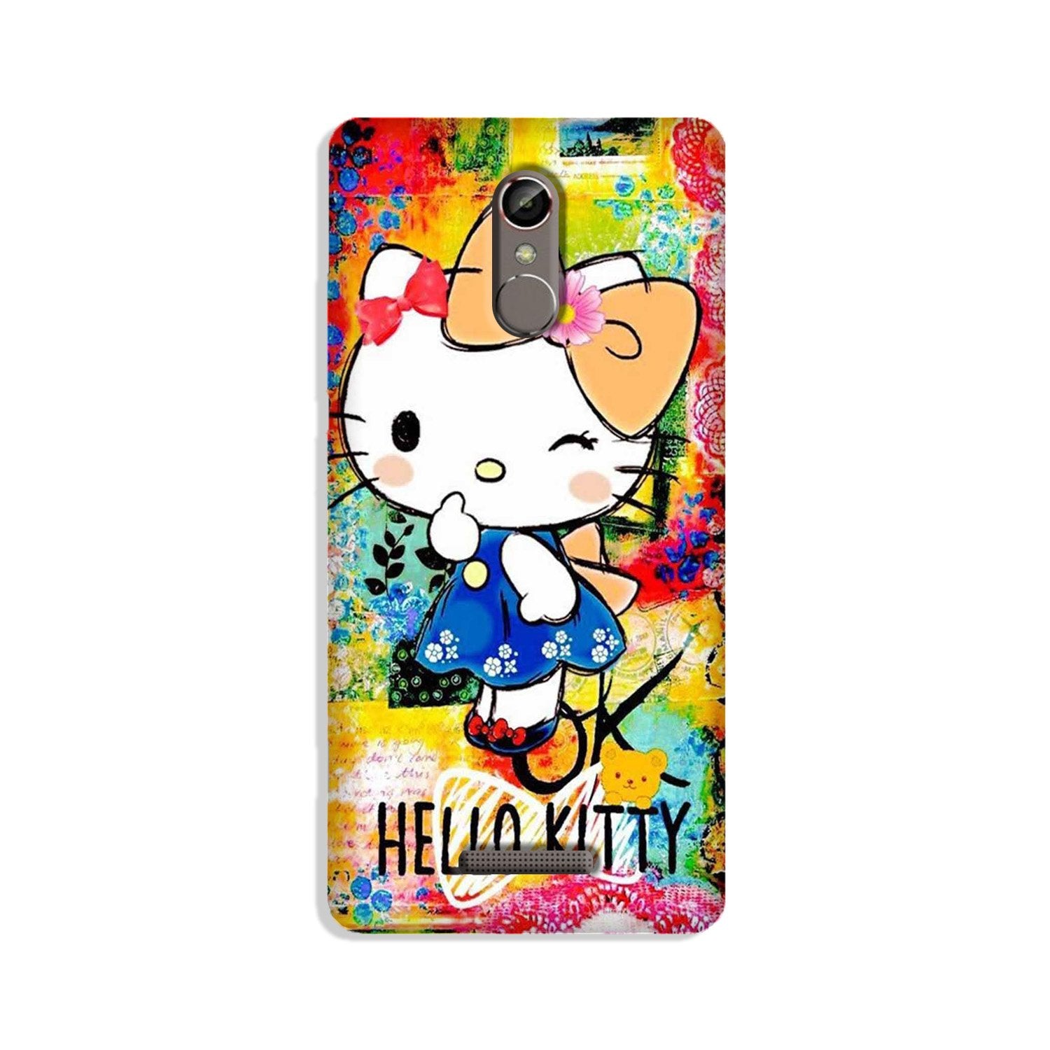 Hello Kitty Mobile Back Case for Gionee S6s (Design - 362) Hello Kitty Mobile Back Case for Gionee S6s (Design - 362)