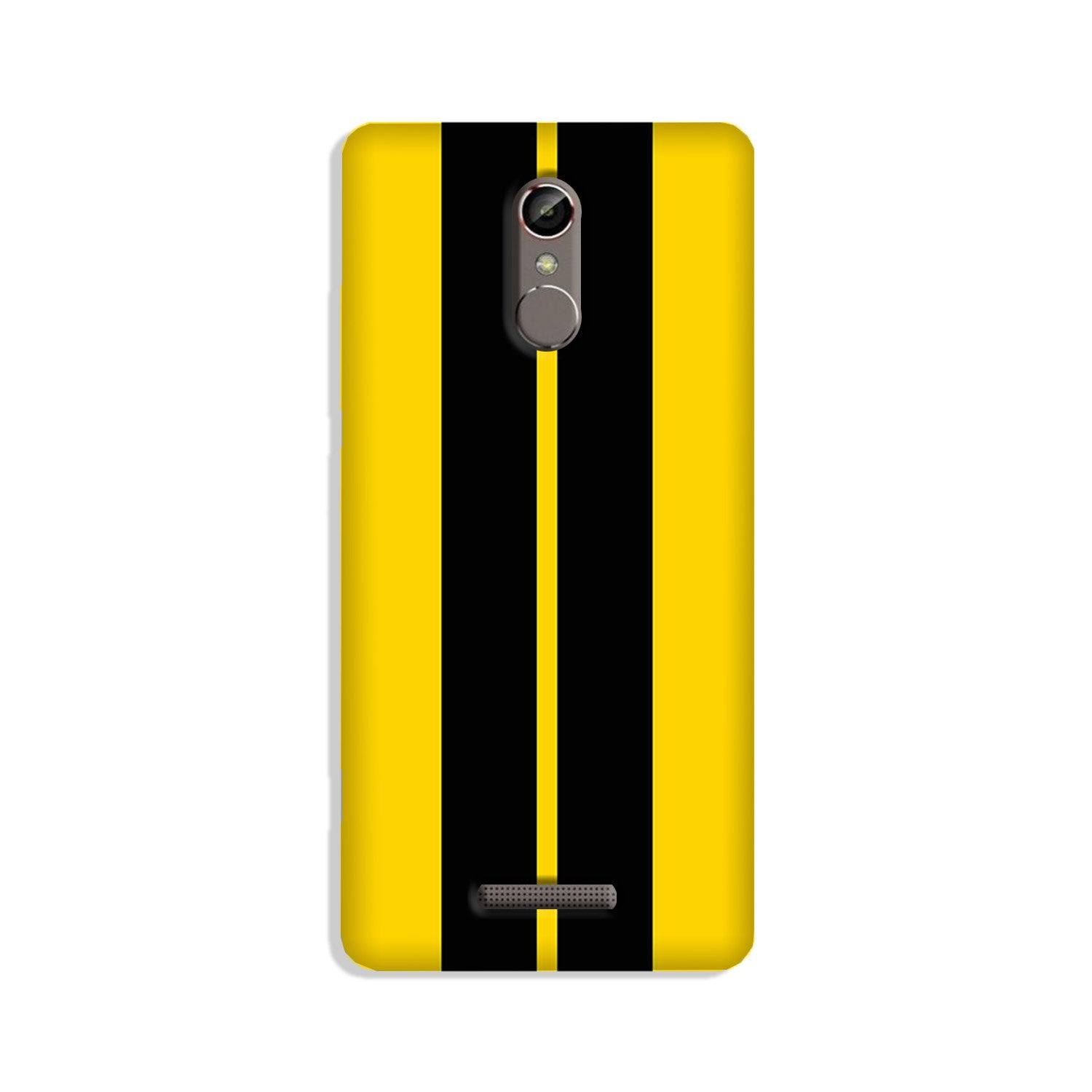 Black Yellow Pattern Mobile Back Case for Gionee S6s (Design - 377) Black Yellow Pattern Mobile Back Case for Gionee S6s (Design - 377)