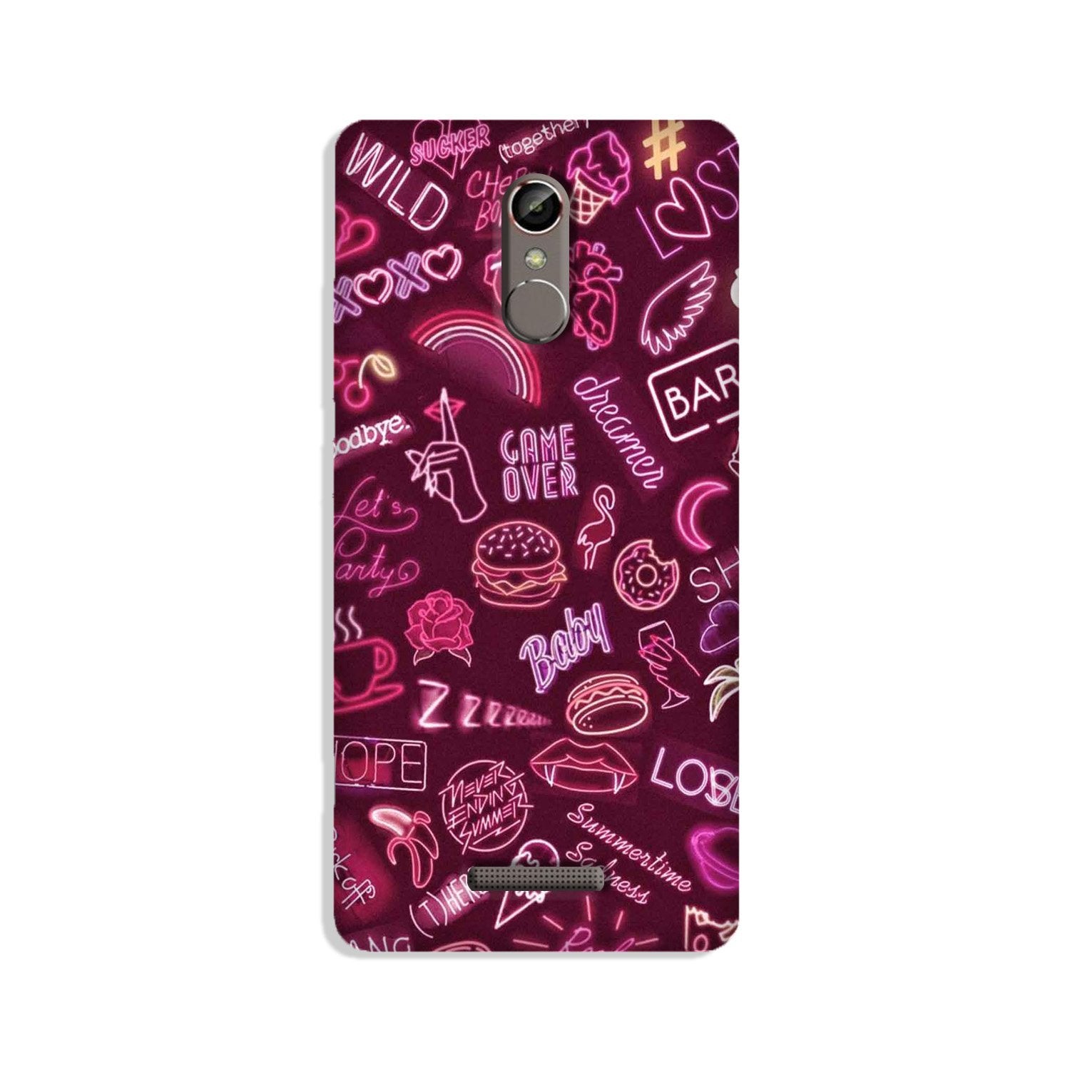Party Theme Mobile Back Case for Gionee S6s (Design - 392) Party Theme Mobile Back Case for Gionee S6s (Design - 392)