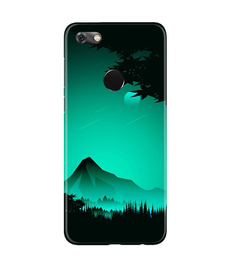 Moon Mountain Mobile Back Case for Gionee M7 / M7 Power (Design - 204) Moon Mountain Case for Gionee M7 / M7 Power (Design - 204)