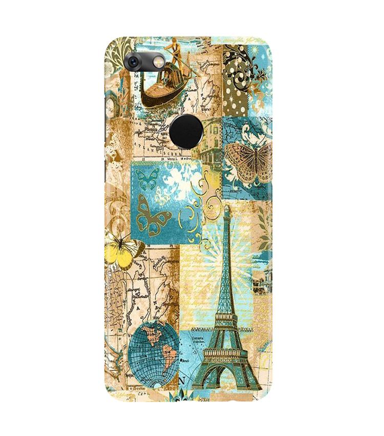 Travel Eiffel Tower Mobile Back Case for Gionee M7 / M7 Power (Design - 206) Travel Eiffel Tower Case for Gionee M7 / M7 Power (Design No. 206)