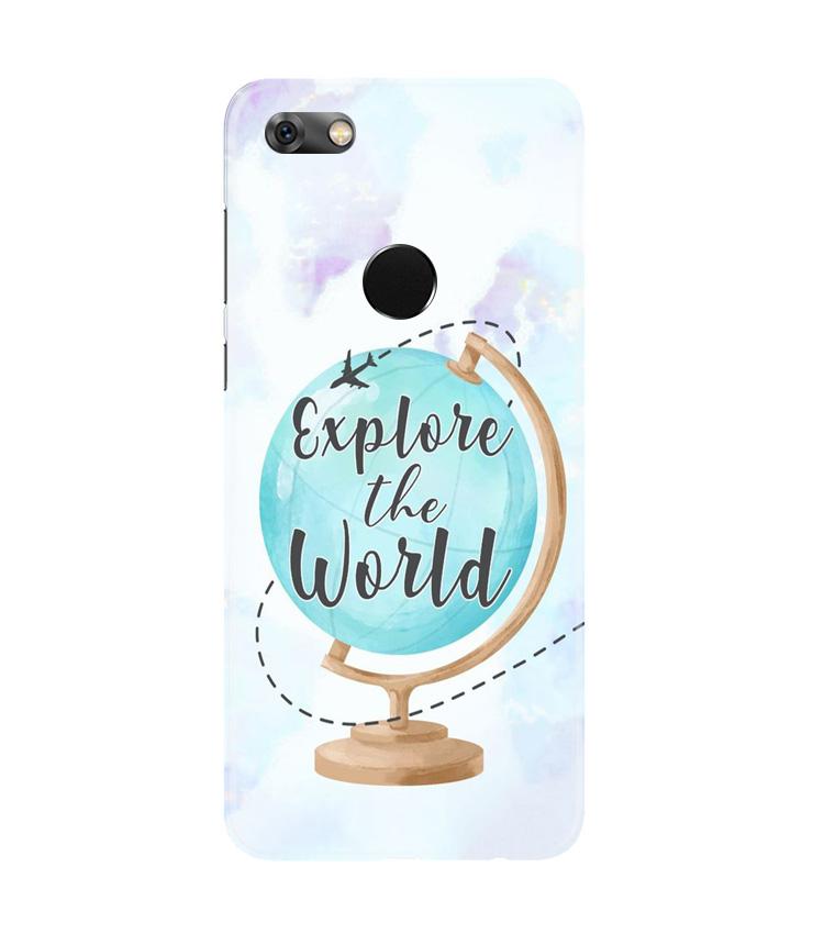 Explore the World Mobile Back Case for Gionee M7 / M7 Power (Design - 207) Explore the World Case for Gionee M7 / M7 Power (Design No. 207)