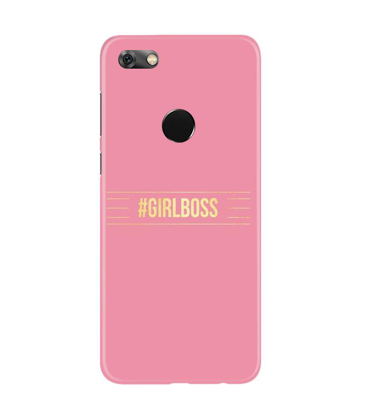Girl Boss Pink Mobile Back Case for Gionee M7 / M7 Power (Design - 263) Girl Boss Pink Case for Gionee M7 / M7 Power (Design No. 263)