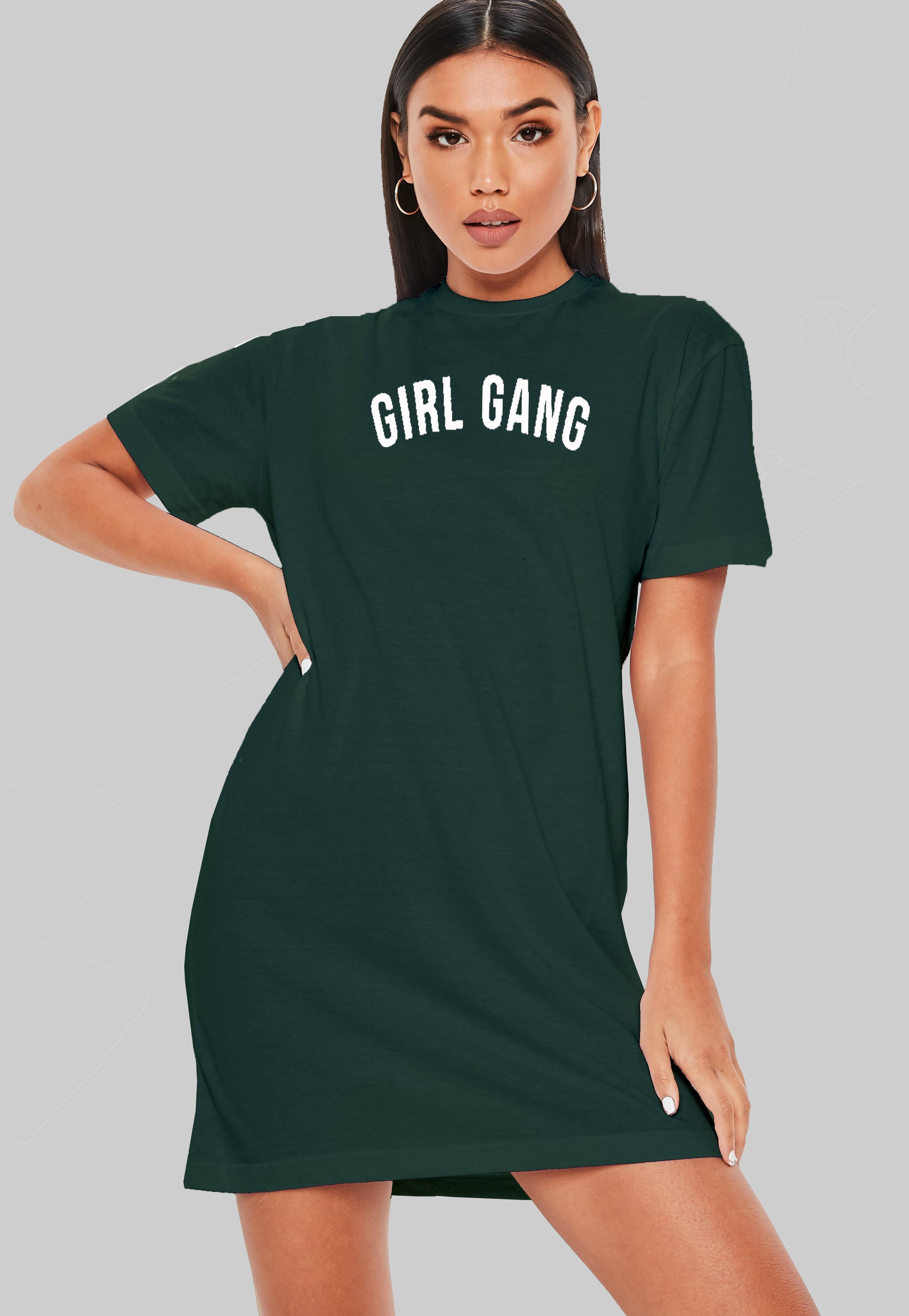 Girl Gang T-Shirt Dress Girl Gang T-Shirt Dress