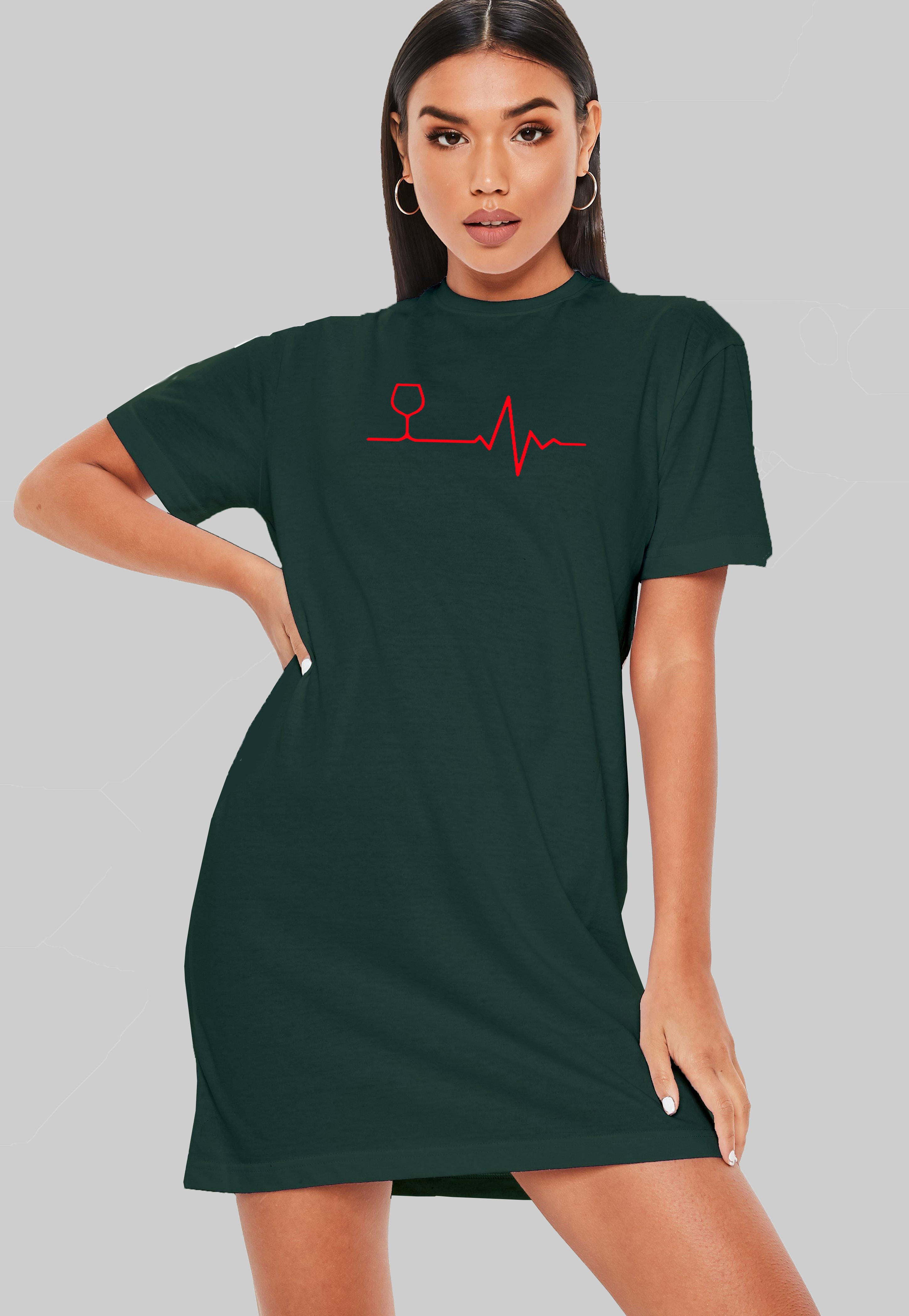Red Line T-Shirt Dress Red Line T-Shirt Dress