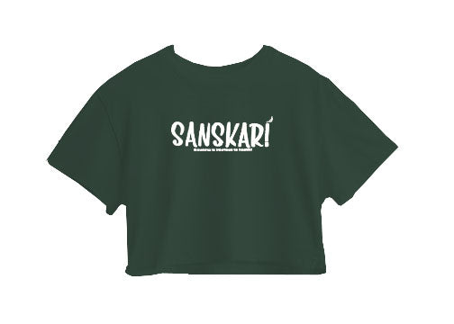 Sanskari Crop Top Sanskari Crop Top